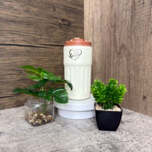 17.แก้วสแตนเลส เก็บร้อน-เย็น รุ่นแปดเหลี่ยมจอ ขนาด 15 ออนซ์