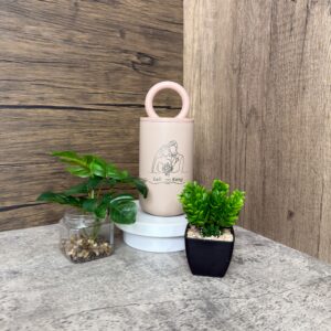 18.แก้วสแตนเลส เก็บร้อน-เย็น รุ่นหูหิ้วกลม ขนาด 14.5 ออนซ์