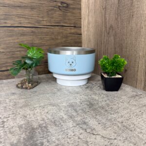 6.ชามสแตนเลสใส่อาหาร/น้ำ ของสุนัข